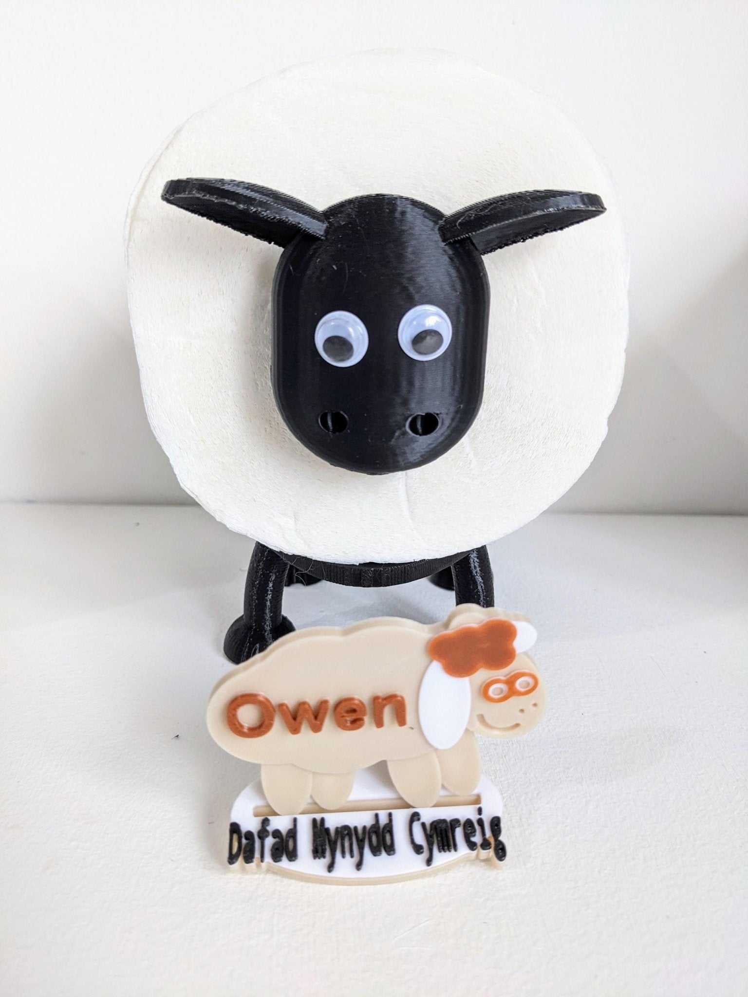Chaddyverse Black Sheep Toilet Roll Holders – Set of 3 Handmade 3D Prints