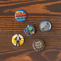 z buttons by pins