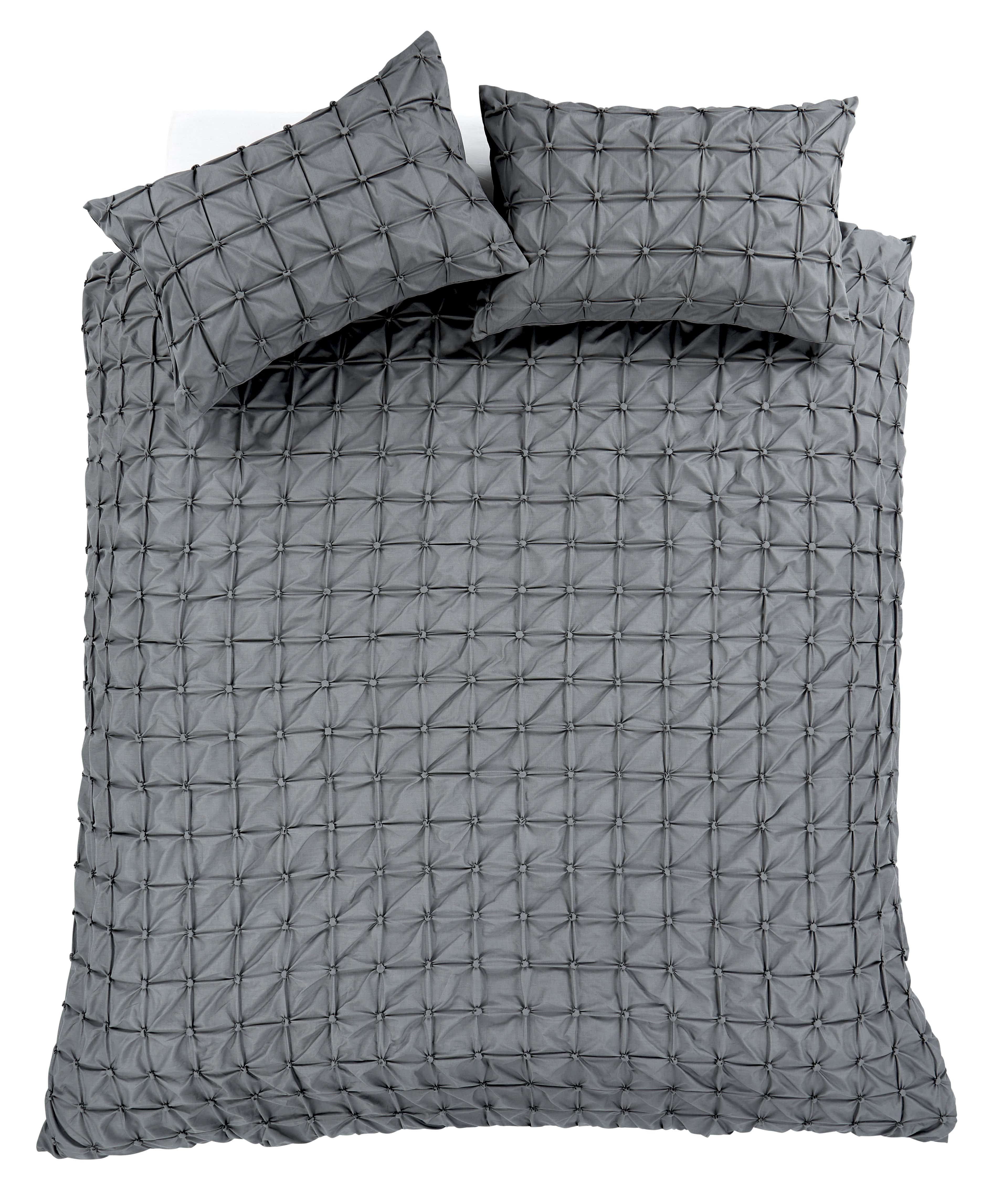 OLIVIA ROCCO Seville Pintuck Duvet Set – Luxury Cotton-Rich Bedding