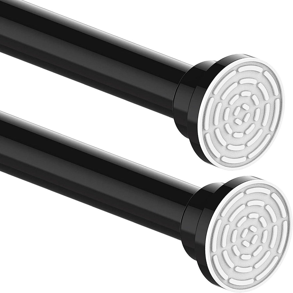 Massive Discounts Tension Shower Curtain Rod – 2PK Stainless Steel 70-120cm