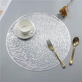 Hosoncovy Round Placemats Set | 4 Pack Heat Resistant Starry Sky Design