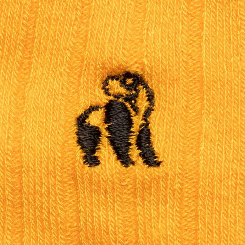 Swole Panda Bumblebee Yellow Bamboo Socks – Soft & Breathable Footwear