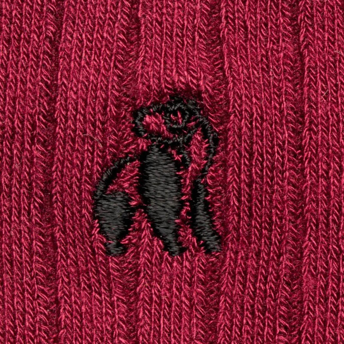Swole Panda Burgundy Bamboo Socks – Comfort Cuff Diabetic Friendly