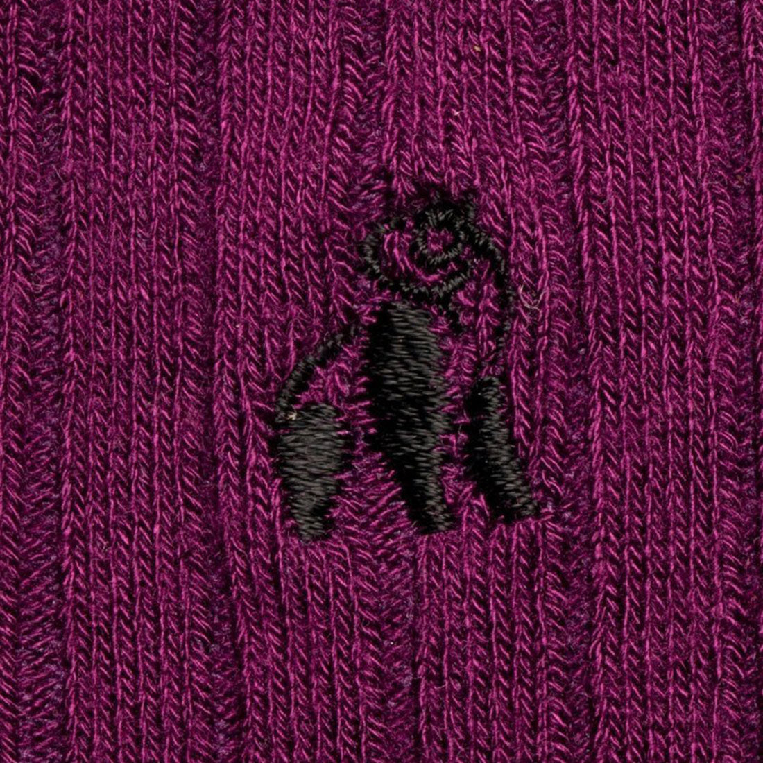 Swole Panda Deep Purple Bamboo Socks – Soft and Sustainable Footwear