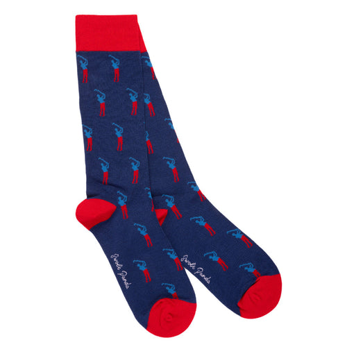 Swole Panda Golfer Bamboo Socks – Comfort Cuff Diabetic Friendly