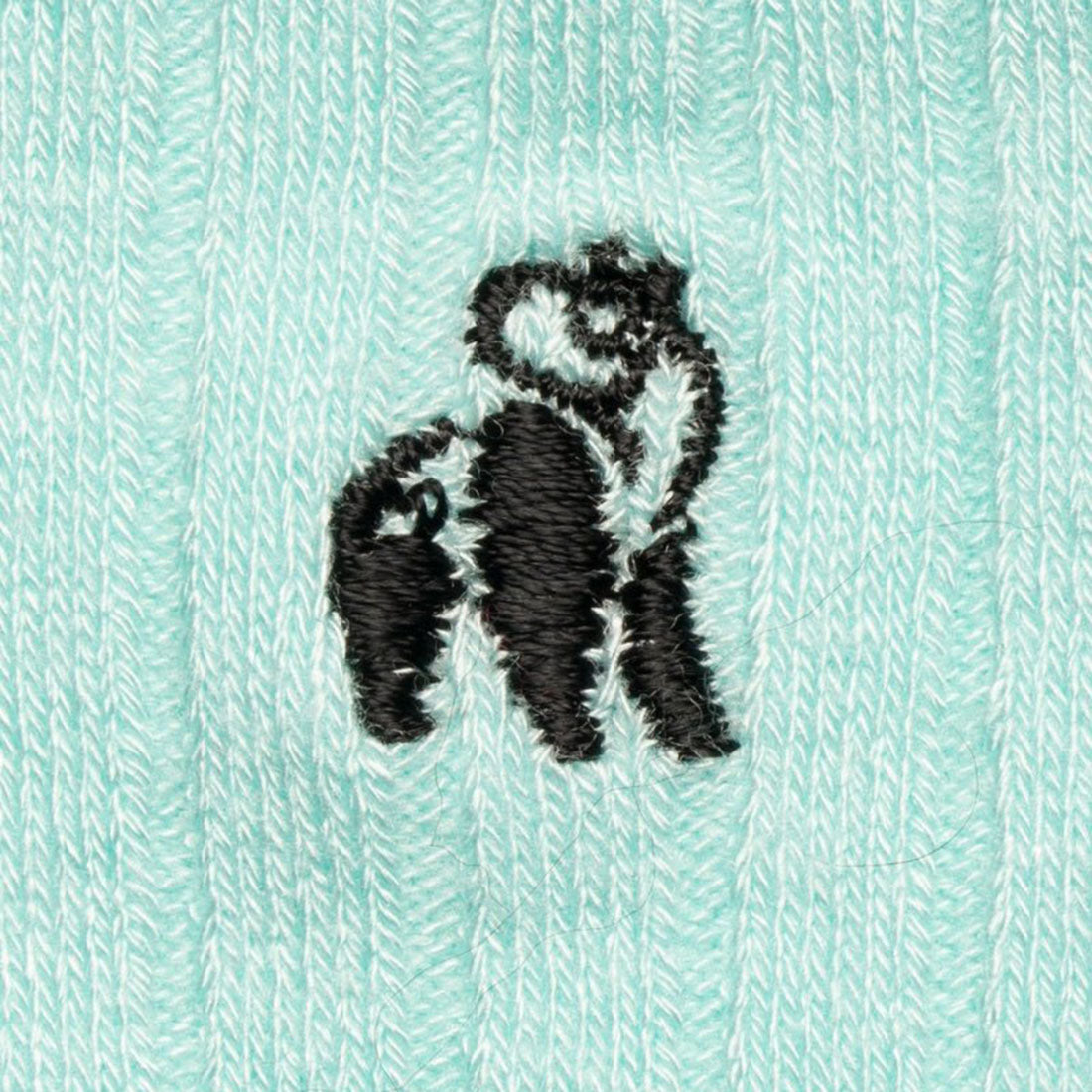 Swole Panda Mint Bamboo Socks – Breathable and Soft Sustainable Hosiery