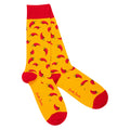 Swole Panda Red Chilli Pepper Bamboo Socks – Sustainable Novelty Socks