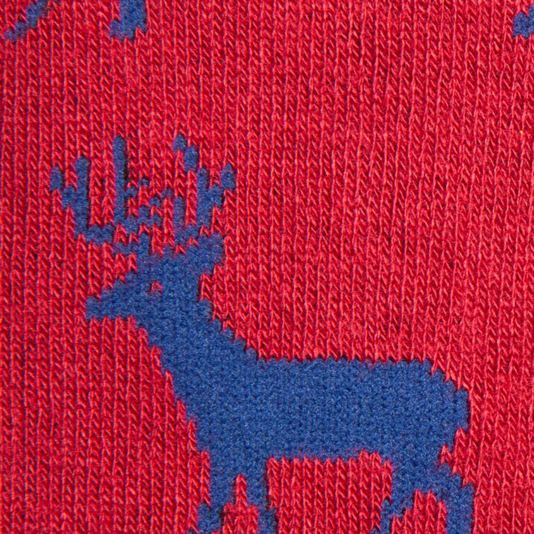 Swole Panda Red Stag Bamboo Socks – Sustainable Men's Animal Print