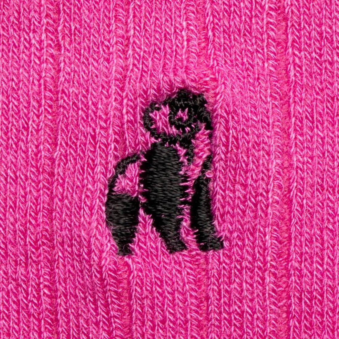 Swole Panda Rich Pink Bamboo Socks – Breathable and Soft Seamless Hosiery