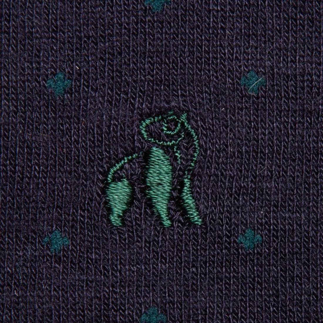 Swole Panda Spotted Navy Bamboo Socks – Breathable & Sustainable