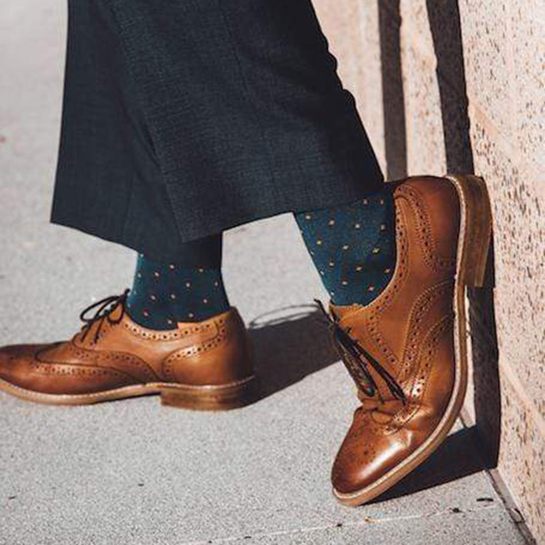 Swole Panda Spotted Orange Bamboo Socks – Comfort Cuff Diabetic Friendly