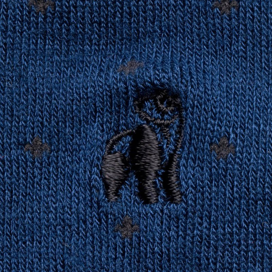 Swole Panda Spotted Royal Blue Bamboo Socks – Soft and Durable Navy