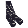 Swole Panda Stag Bamboo Socks – Navy Sustainable Men's Novelty Socks