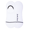 Swole Panda White Bamboo No-Show Socks – Breathable Invisible Socks