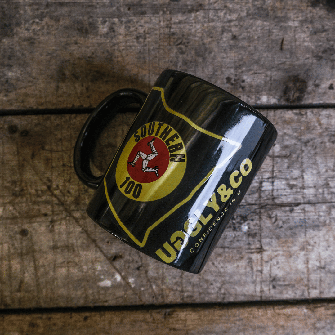 Southern 100 Mug | Uggly & Co Isle of Man Racing China Coffee Mug
