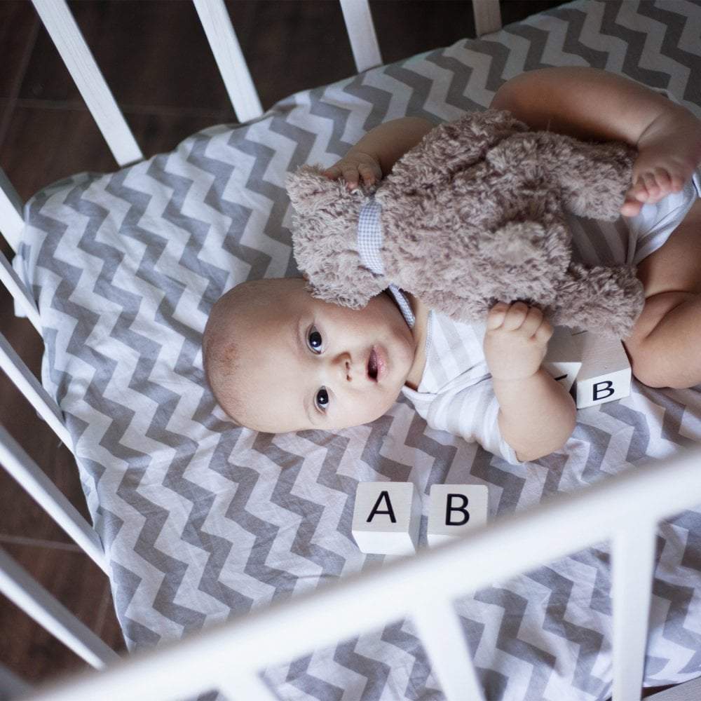 For Your Little One Spacesaver Cot Fitted Sheet | 100% Cotton | 100x52cm