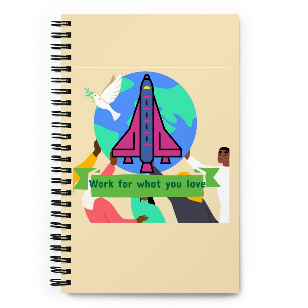 First Home Spiral notebook
