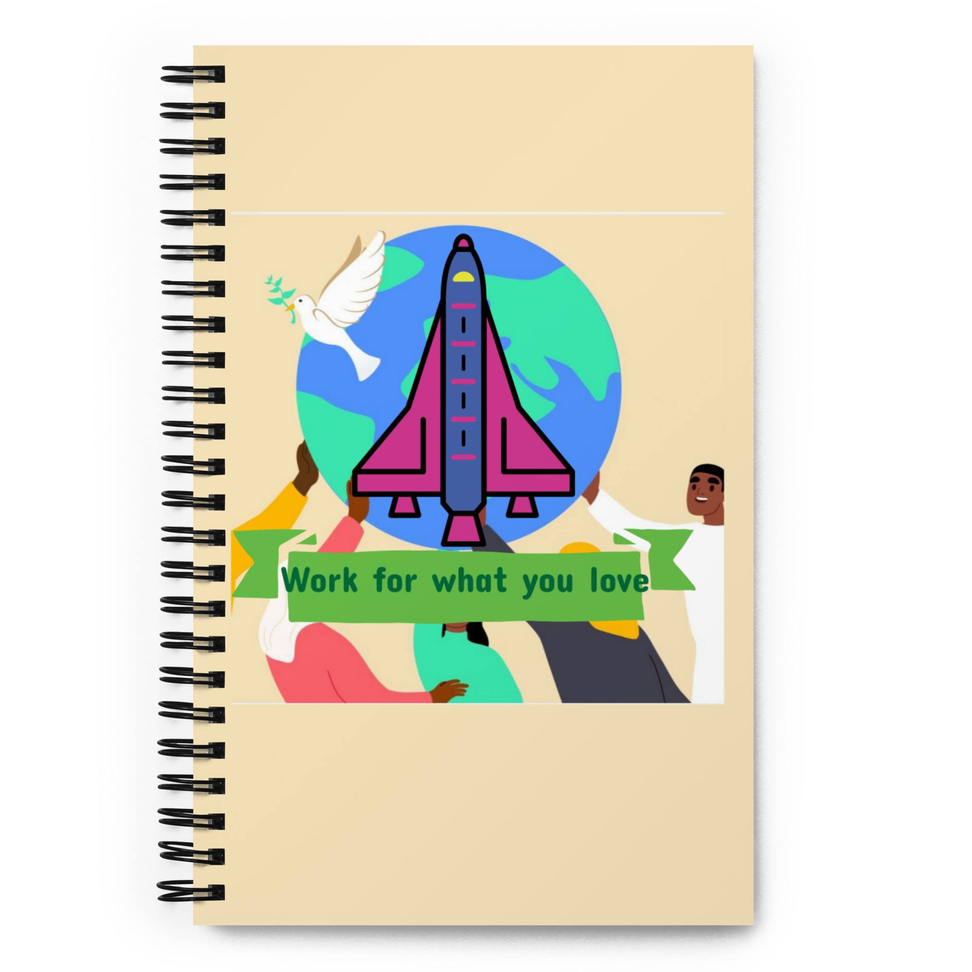 First Home Spiral notebook