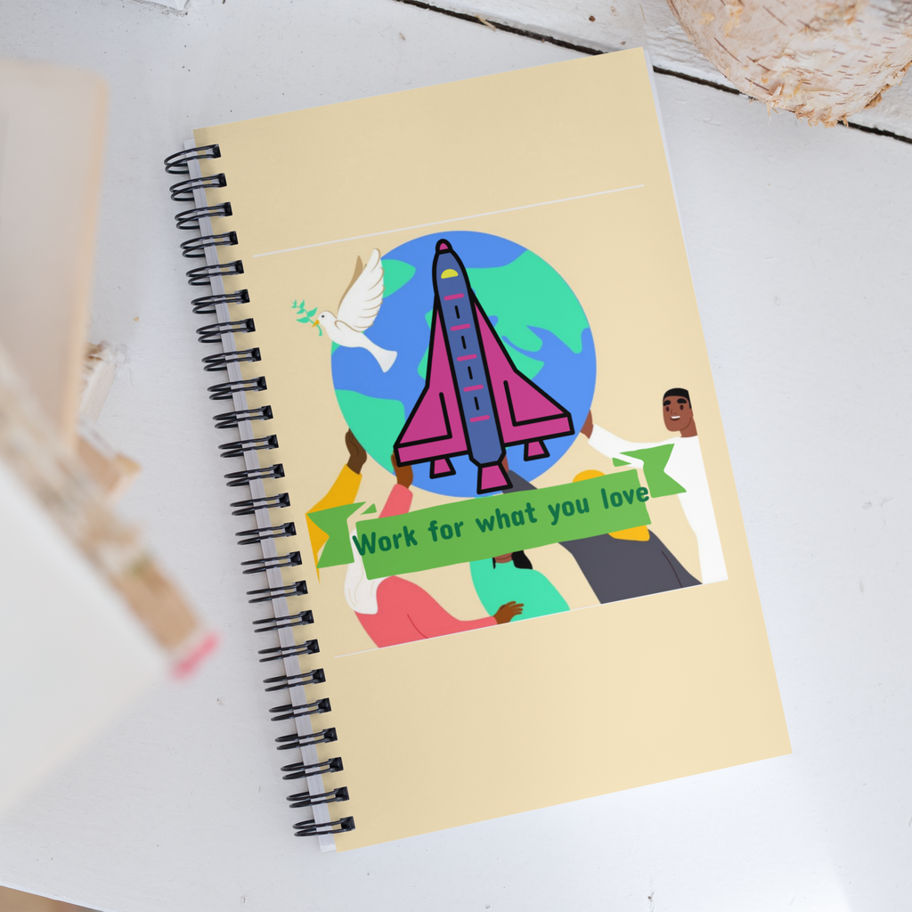 First Home Spiral notebook