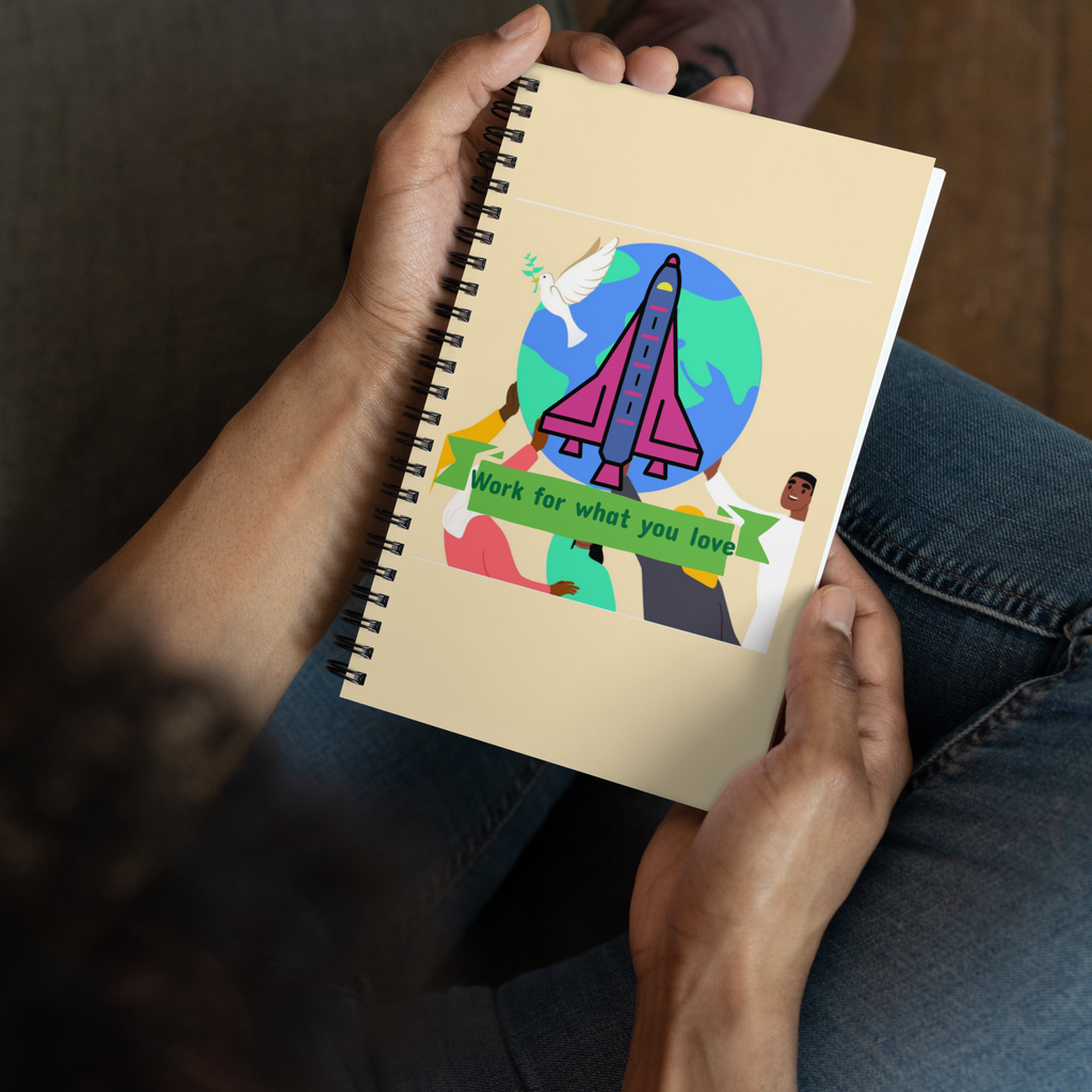 First Home Spiral notebook