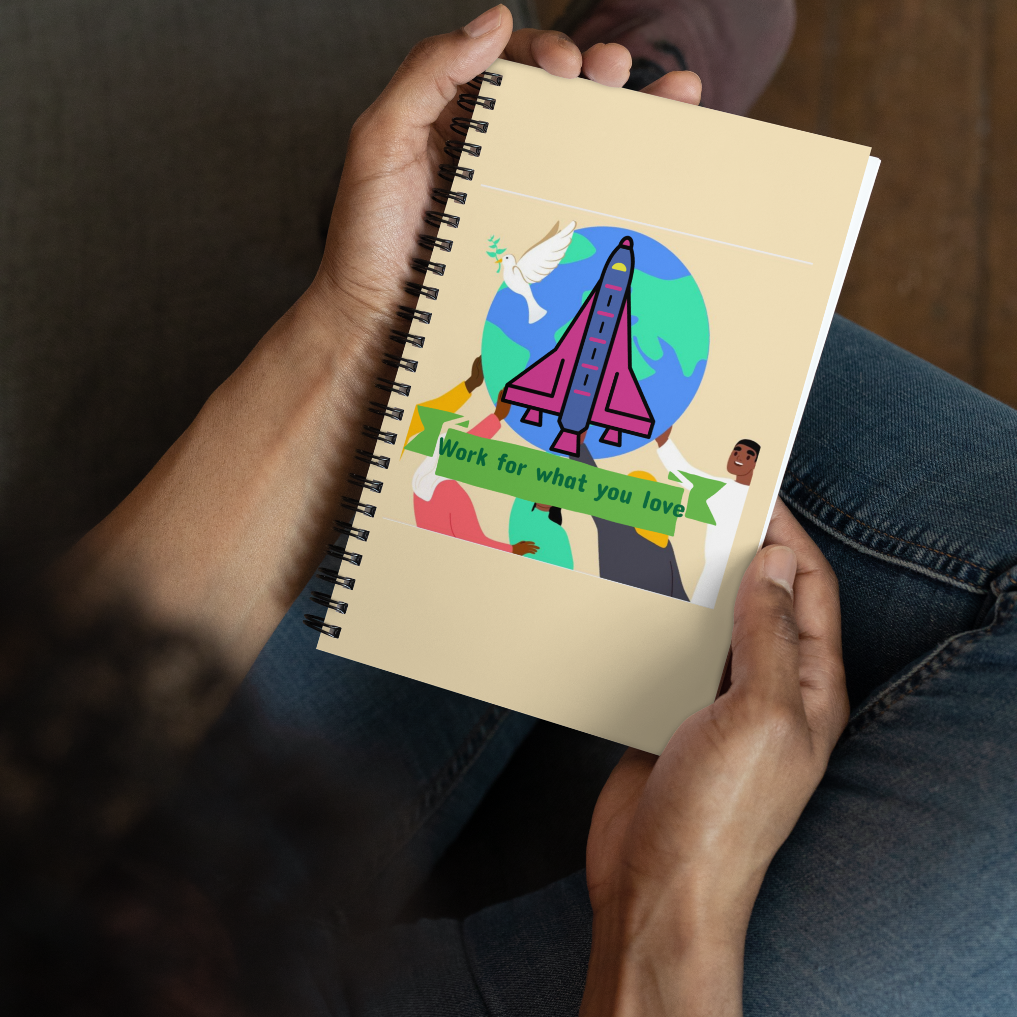 First Home Spiral notebook