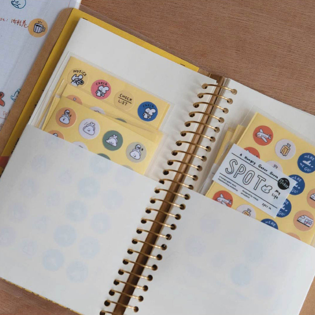 A Gator Life Little Icons Planner Stickers - 2 Pack Decorative Decals