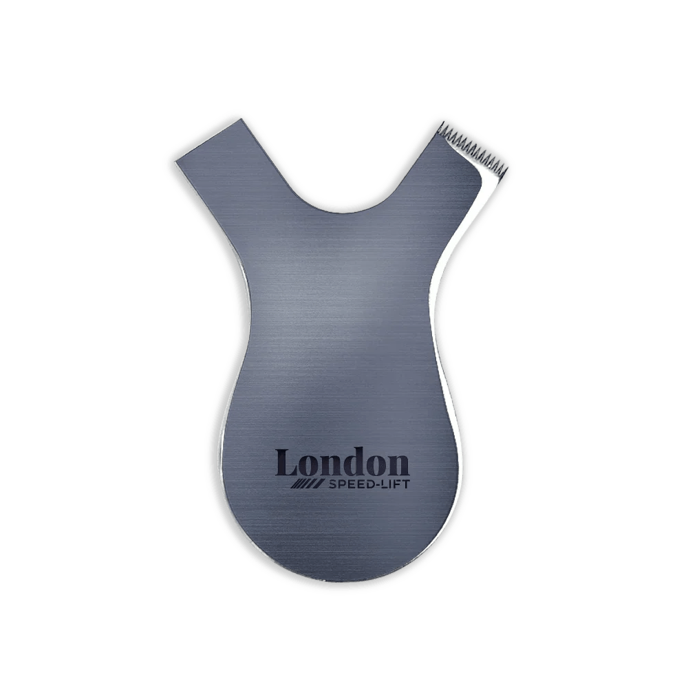 London Brow Stainless Steel Y Comb | Professional Lash Lift & Brow Tool