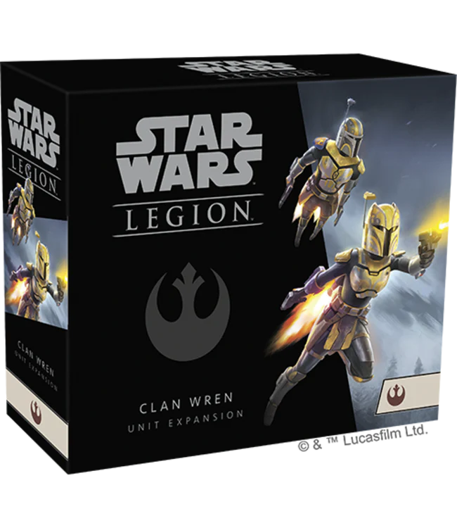 Star Wars Legion: Clan Wren Mandalorian Unit Miniatures Expansion