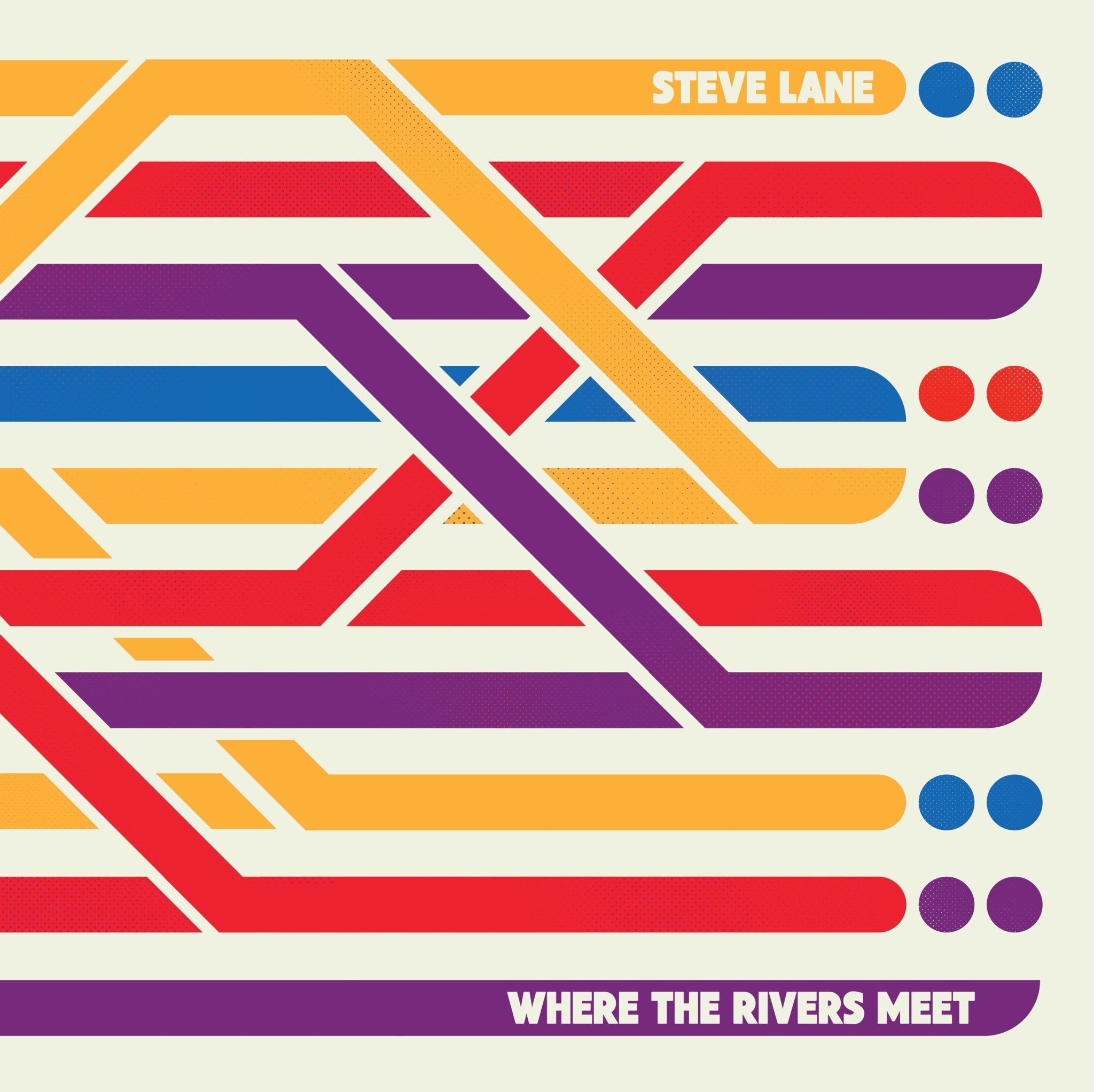 Steve Lane – Where The Rivers Meet – Purple Vinyl Record LP
