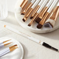 The London Brow Company 2-in-1 Clear Brow Wax Pencil & Styling Brush