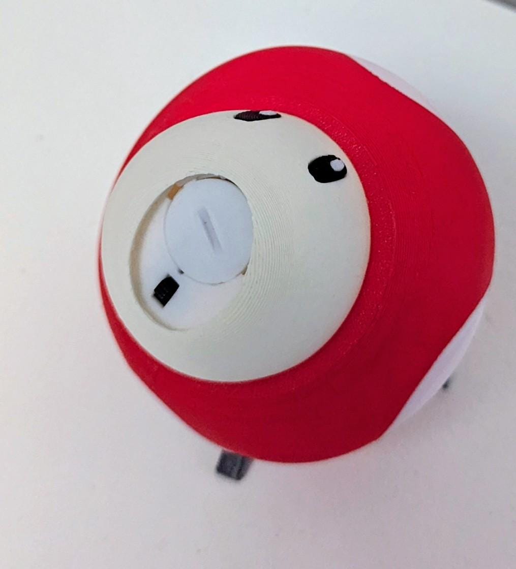 Chaddyverse Super Mushroom Question Block Night Light – 3D Printed LED
