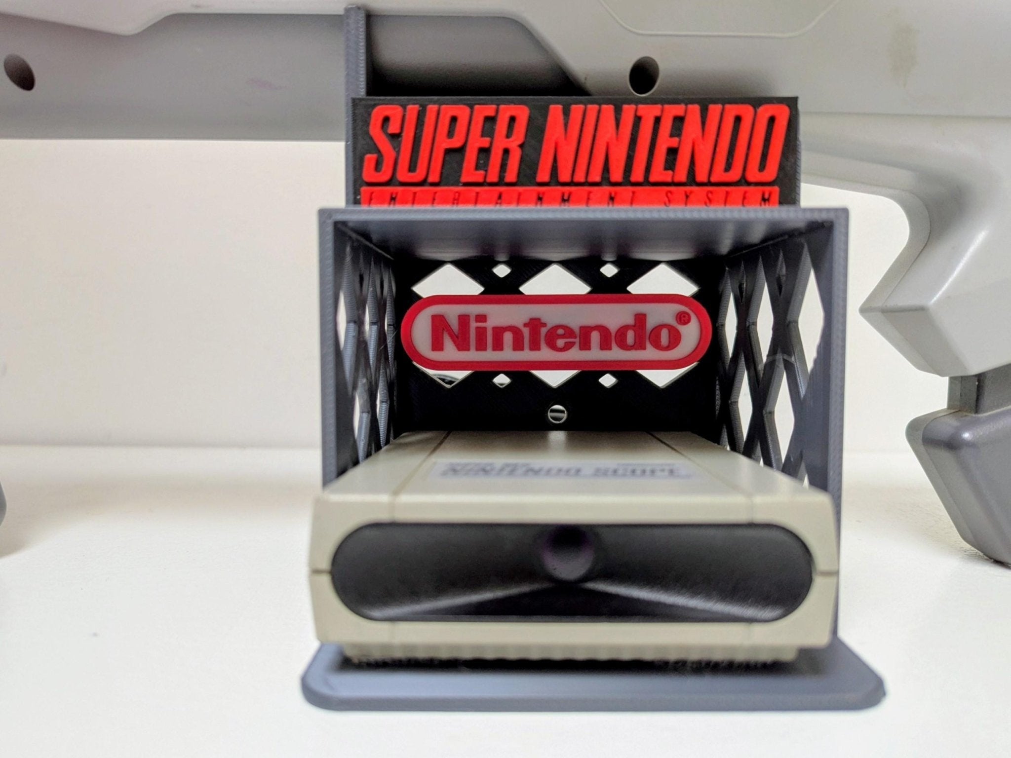 Chaddyverse Super Nintendo Scope Stand | SNES Collector Display Mount