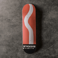 Uggly and Co Black Dub Isle of Man TT Maple Wood Skateboard Deck 8.25"