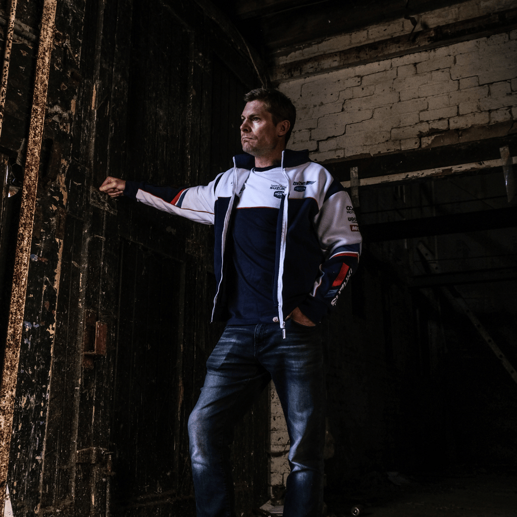 Team Classic Suzuki Track Jacket | Uggly & Co 2025 Heavyweight Fleece