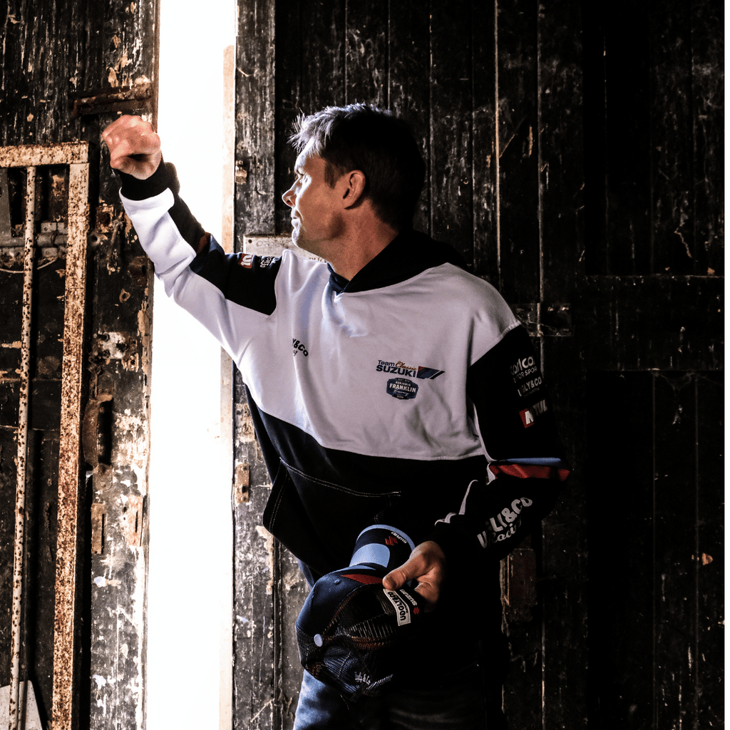 Uggly & Co Team Classic Suzuki Hoodie – 2025 Official Racing Merchandise