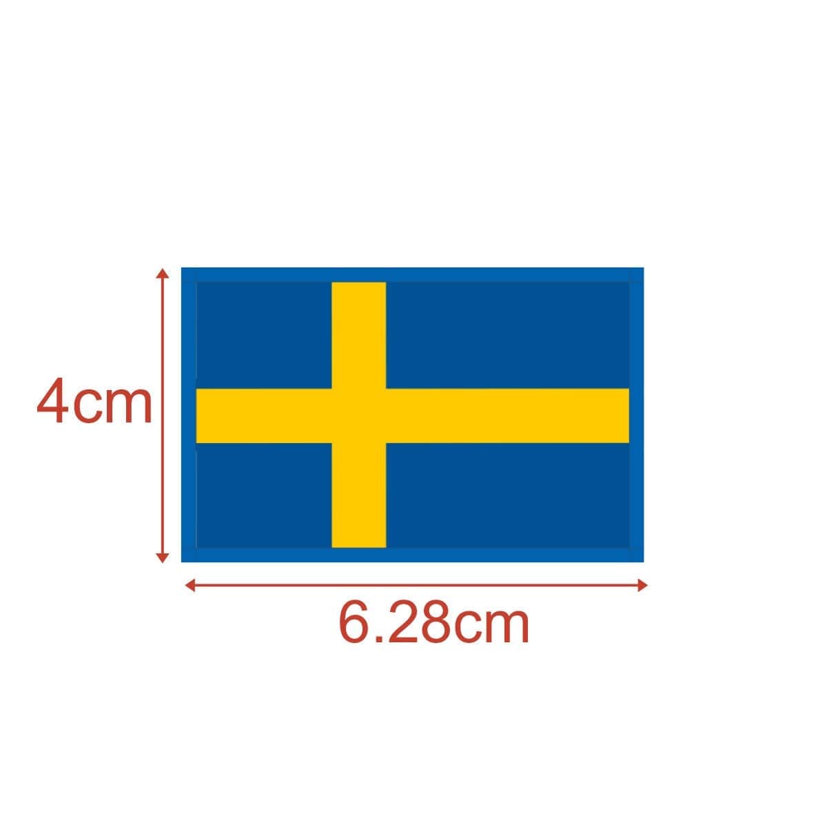 Country Flag Patches | Embroidered Hook and Loop by CERBERUS Strength