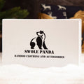 Swole Panda Small Bamboo Sock Gift Box – Eco-Friendly 3-Pair Case