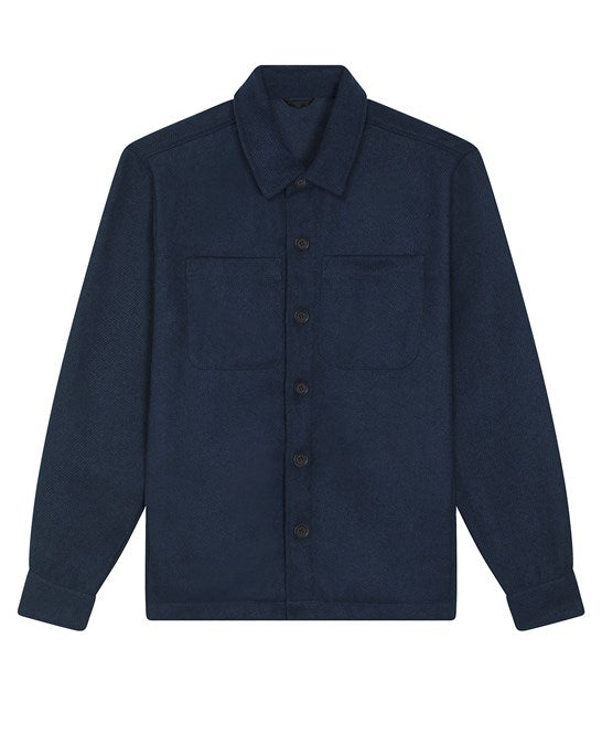 Recycled Overshirt Jacket: Unisex