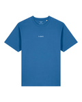simple. t-shirt. mindful-blue.