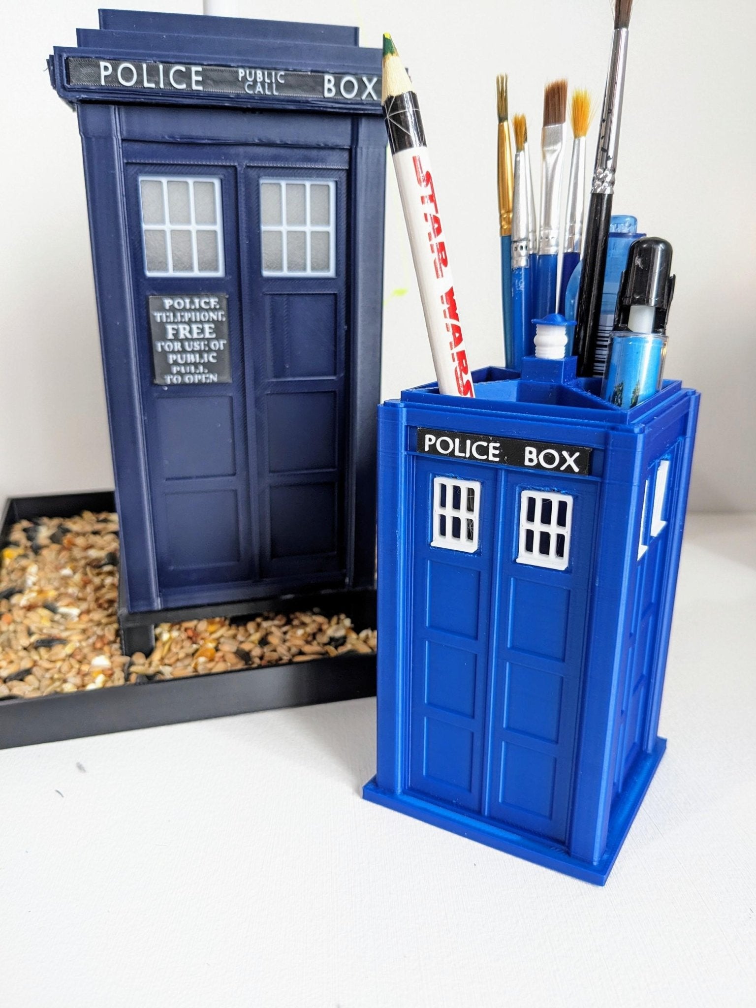 Chaddyverse Dr Who Tardis Night Light | 3D Printed USB LED Lamp