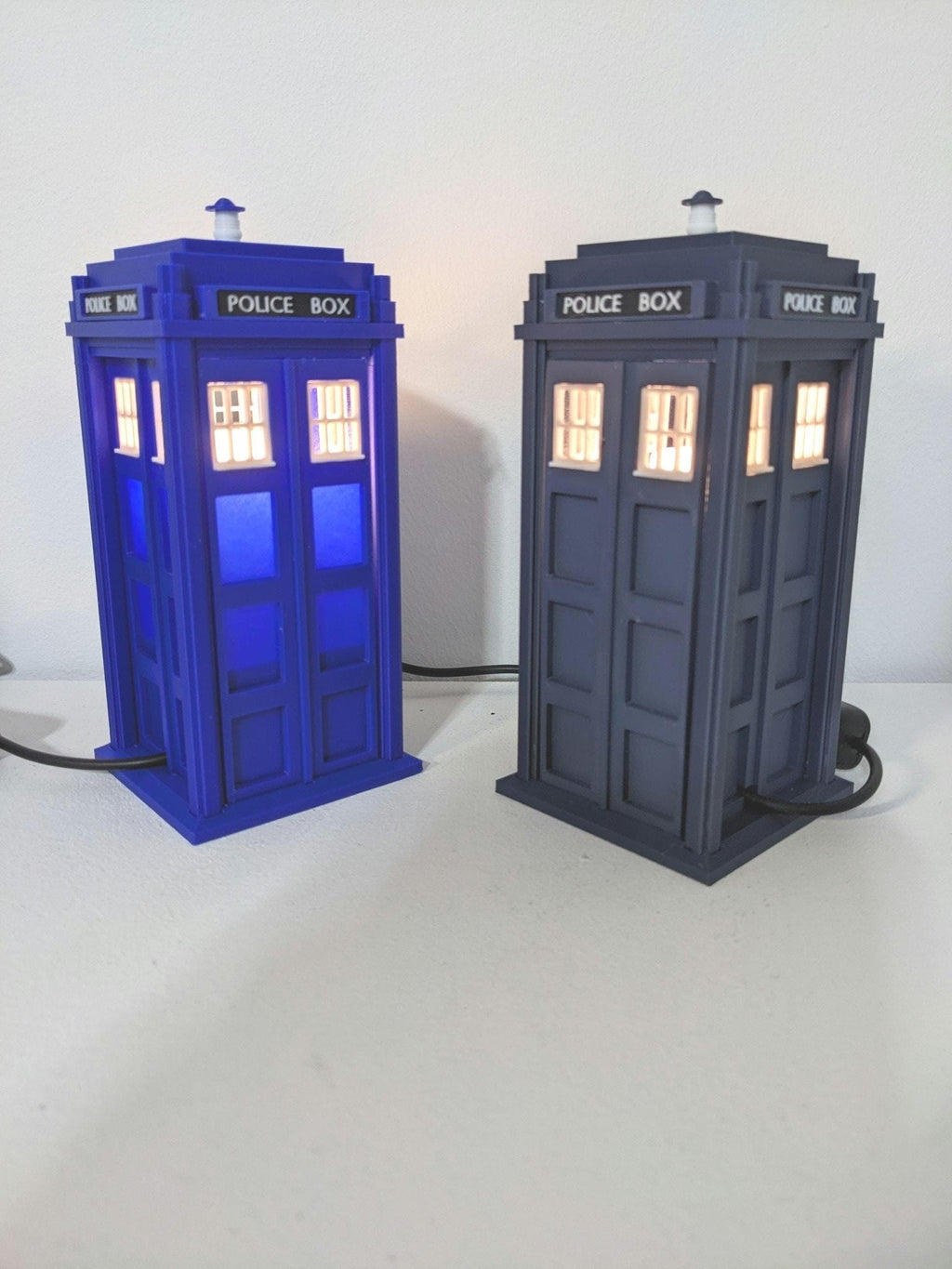 Chaddyverse Dr Who Tardis Night Light | 3D Printed USB LED Lamp