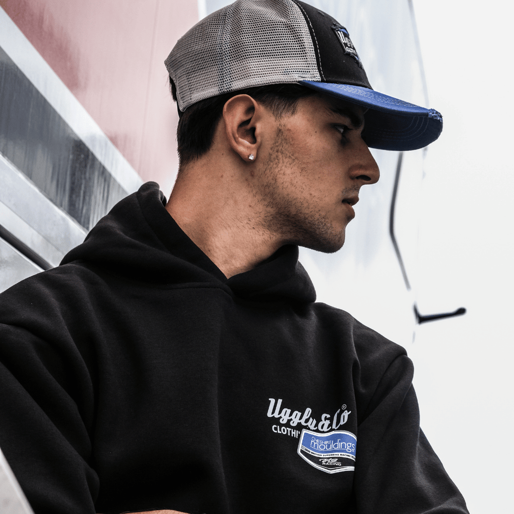 TAS Racing x Cheshire Mouldings Heavyweight Hoodie | Uggly & Co