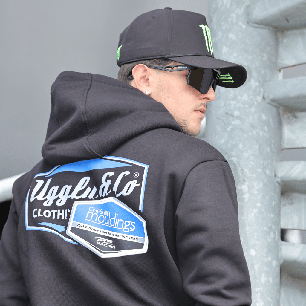 TAS Racing x Cheshire Mouldings Heavyweight Hoodie | Uggly & Co