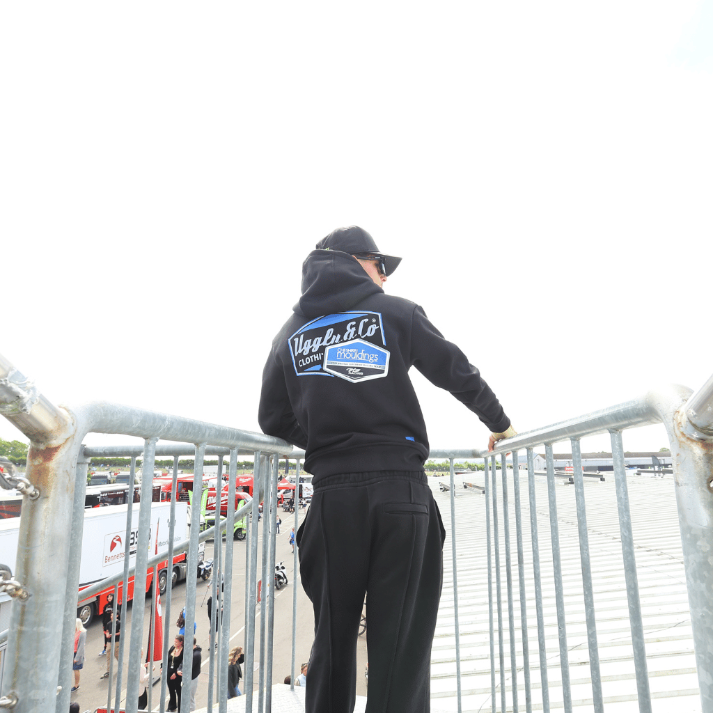 TAS Racing x Cheshire Mouldings Heavyweight Hoodie | Uggly & Co