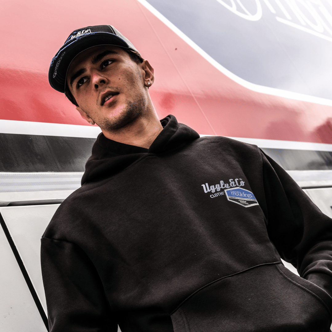 TAS Racing x Cheshire Mouldings Heavyweight Hoodie | Uggly & Co