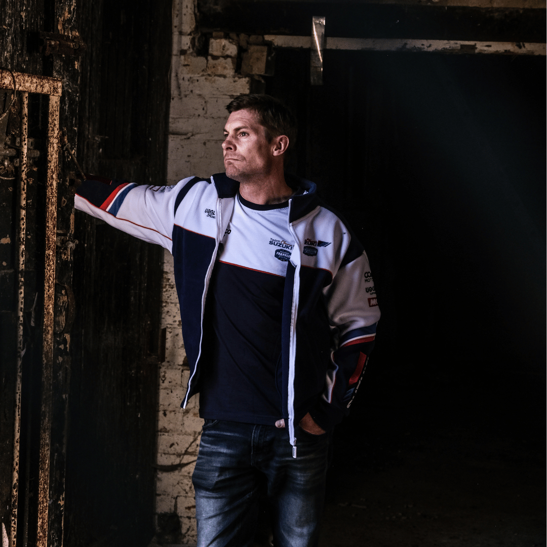 Team Classic Suzuki Track Jacket | Uggly & Co 2025 Heavyweight Fleece