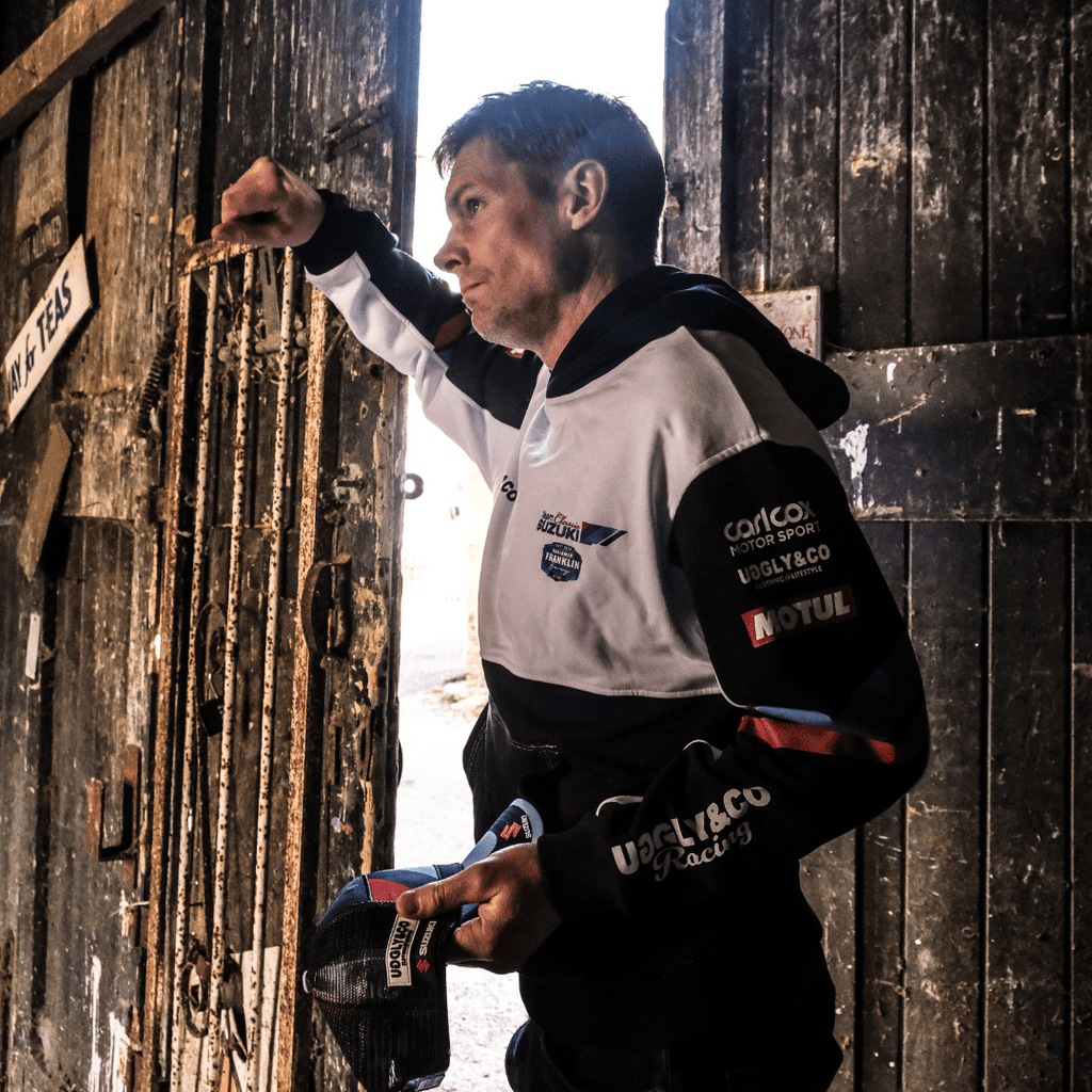 Uggly & Co Team Classic Suzuki Hoodie – 2025 Official Racing Merchandise