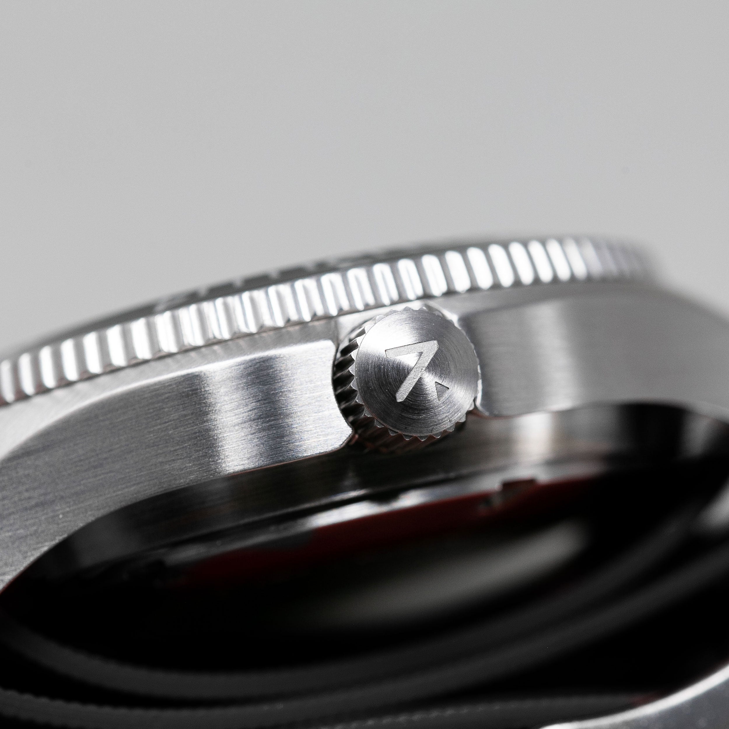 'Tempest' Quartz Navigator Watch (40mm) | Pitch Black NATO