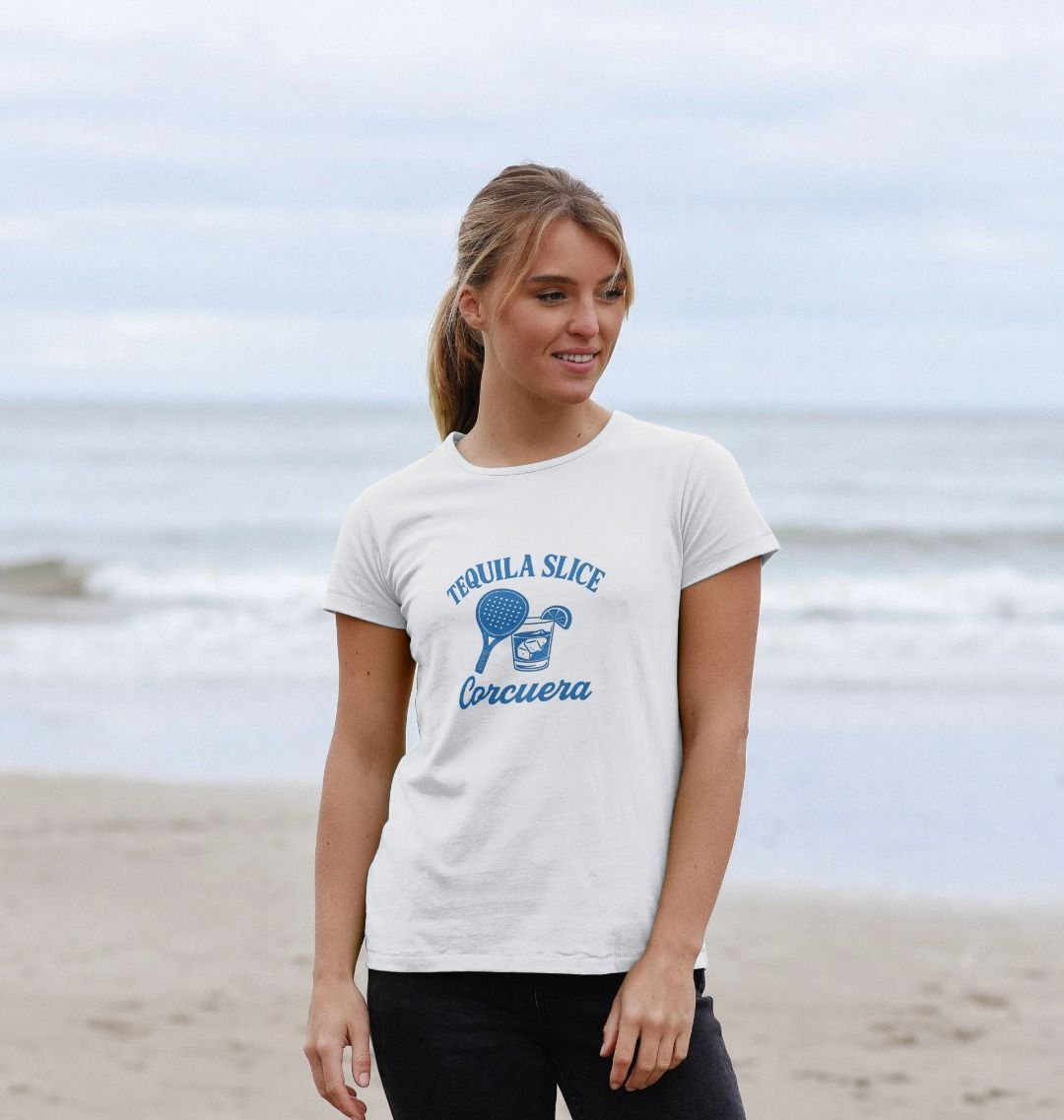 Tequila Slice Women’s Padel T-Shirt - Organic Cotton, Limited Edition