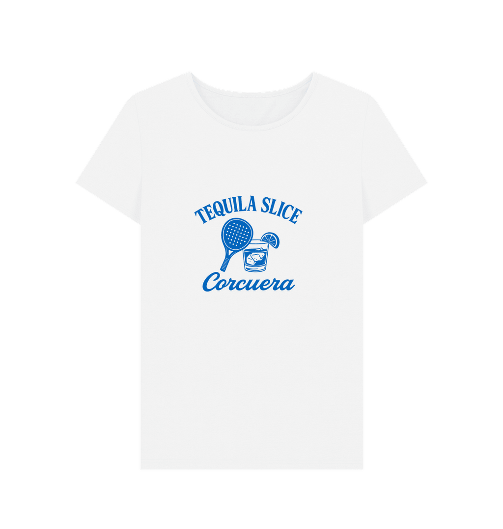 Tequila Slice Women’s Padel T-Shirt - Organic Cotton, Limited Edition